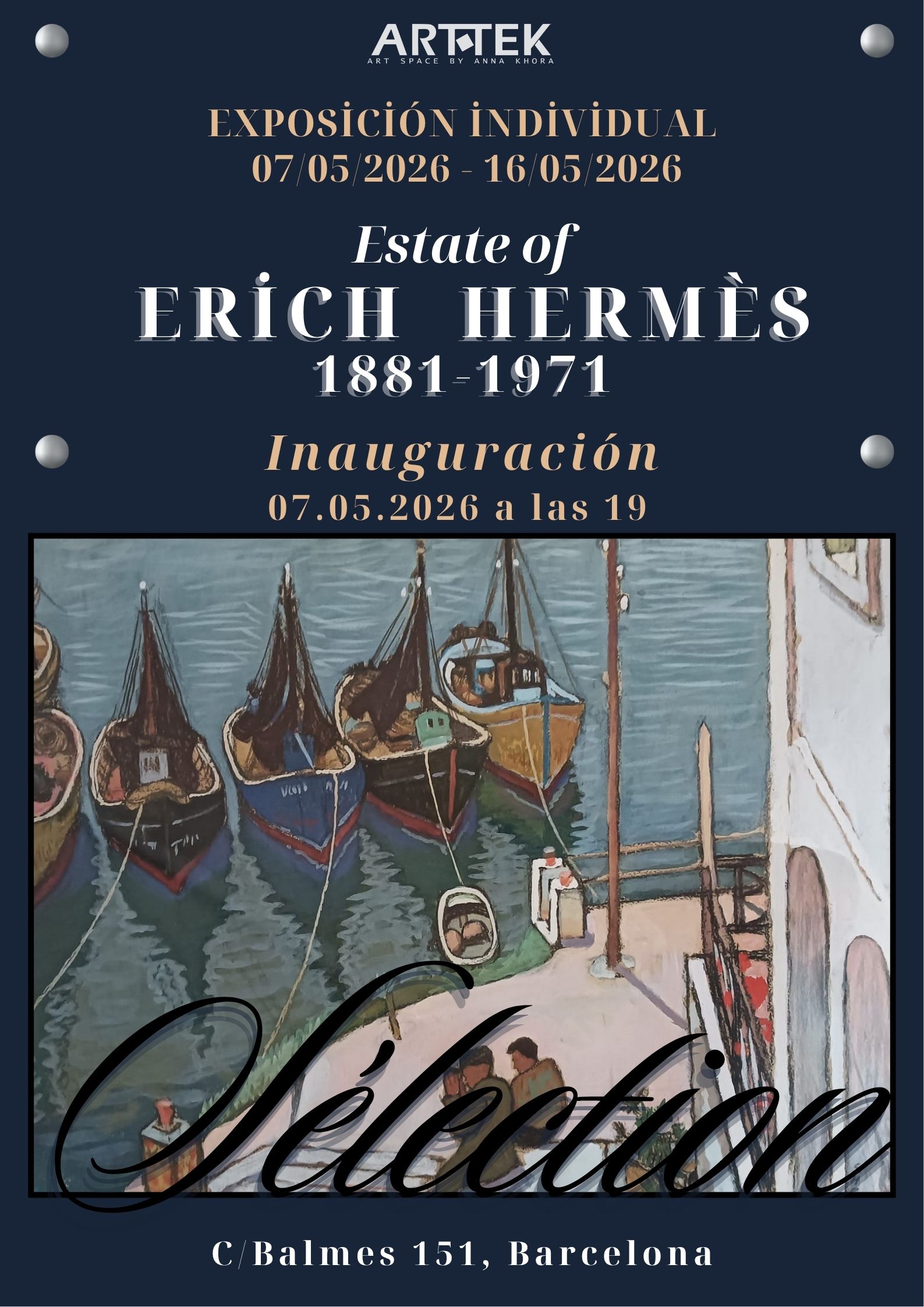 Erich Hermès (1881-1971)  " SÉLECTION "